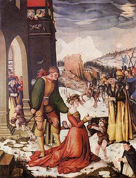  Beheading of St Dorothea by Baldung